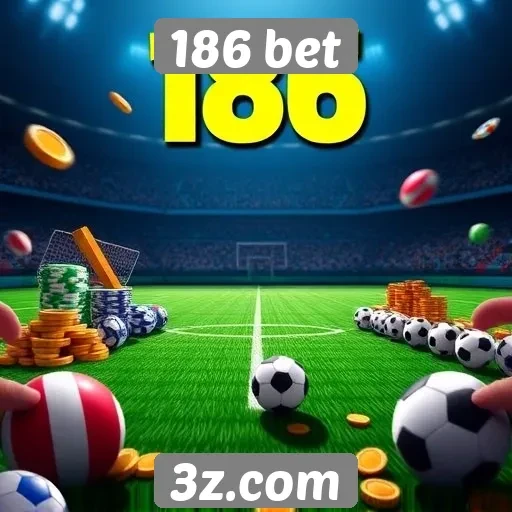 Análise da oferta de jogos no site 186 bet